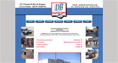 Desktop Screenshot of dbmateriaux.fr